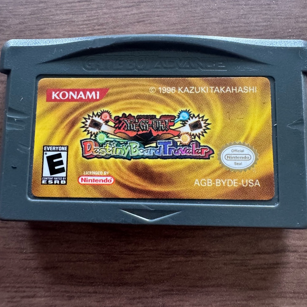 Yu-Gi-Oh Destiny Board Traveler Gameboy Advance GBA Game Only Tested‎ Works!